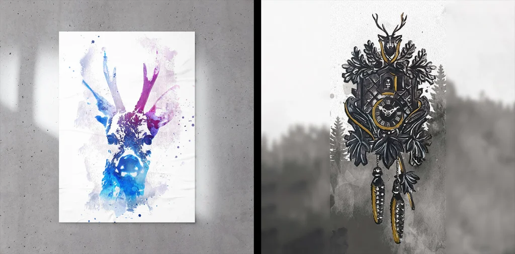 Schwarzwald Kunst Gemälde