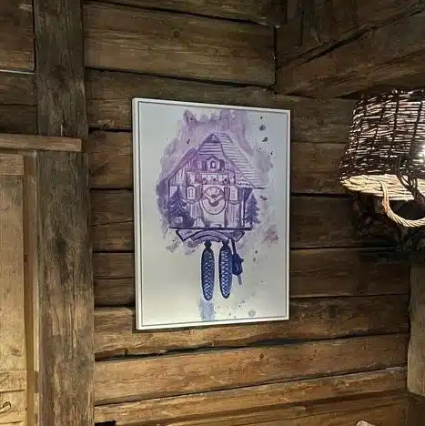 Entdecken Sie die Schönheit des Schwarzwaldes: Meine Gemälde im Restaurant Krabba Nescht