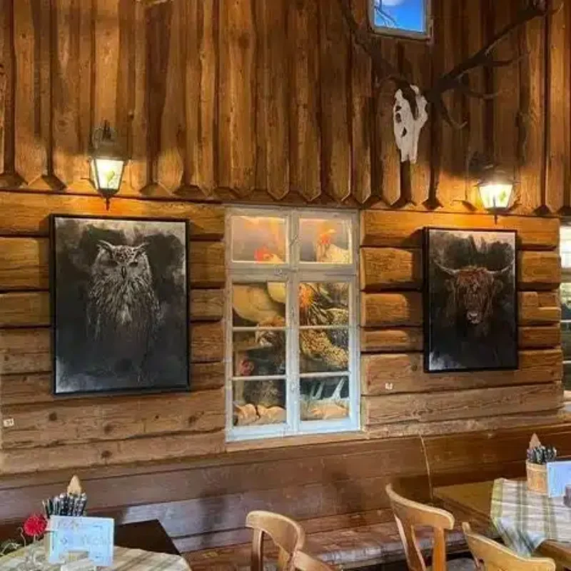 Entdecken Sie die Schönheit des Schwarzwaldes: Meine Gemälde im Restaurant Krabba Nescht