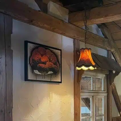 Entdecken Sie die Schönheit des Schwarzwaldes: Meine Gemälde im Restaurant Krabba Nescht