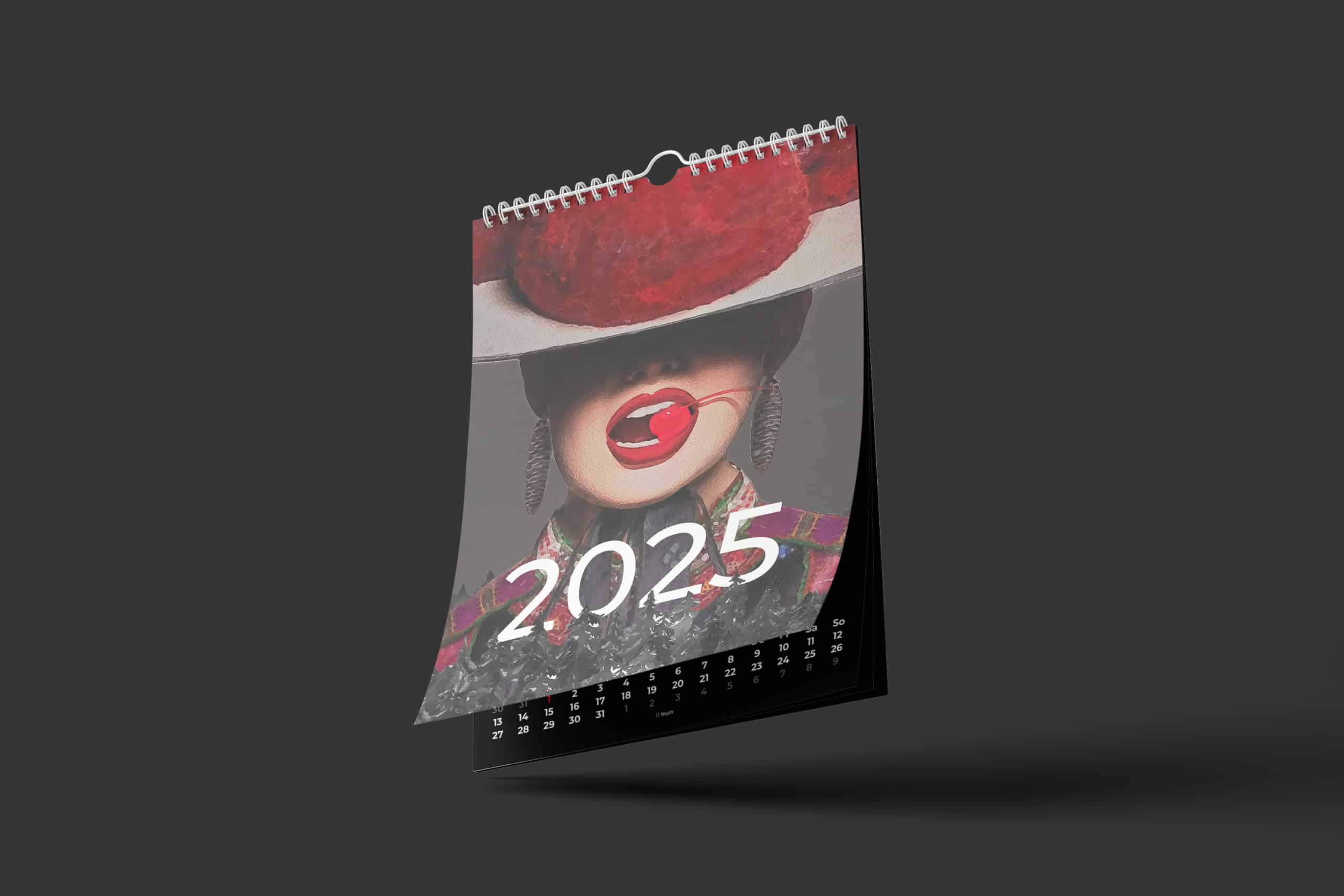 nir design - Limitierter Schwarzwald Kunst Wandkalender 2025