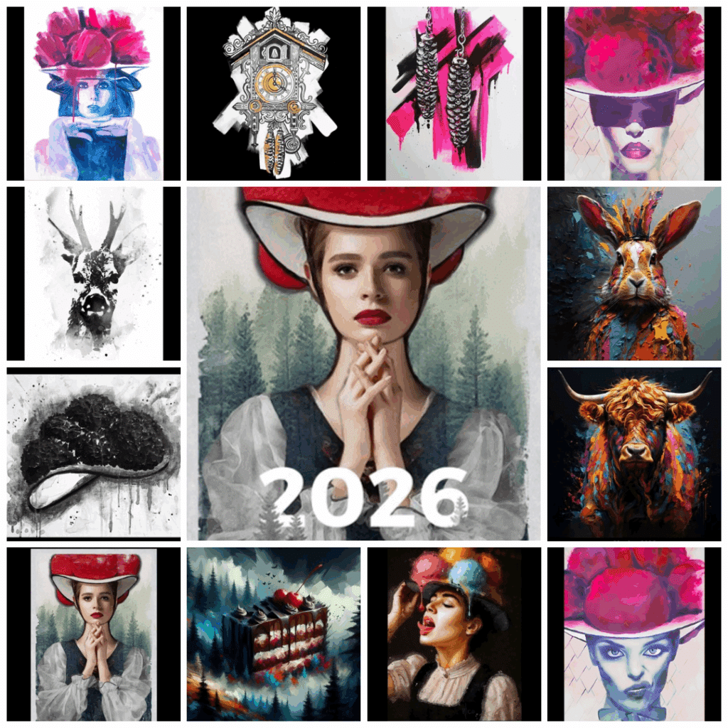 Schwarzwald Kunstkalender 2026