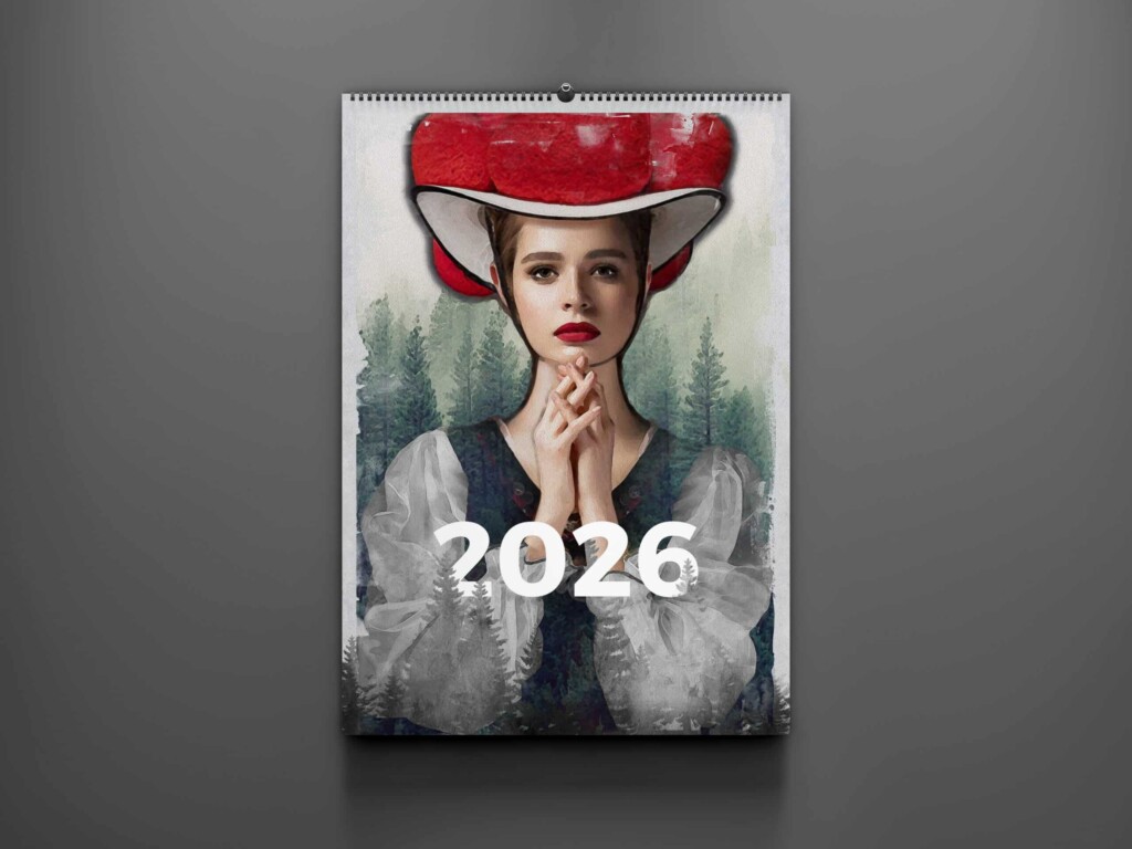 Limitierte Kunst zum Blättern: Mein handsignierter Schwarzwald-Kalender 2026 (nur 99 Exemplare!)