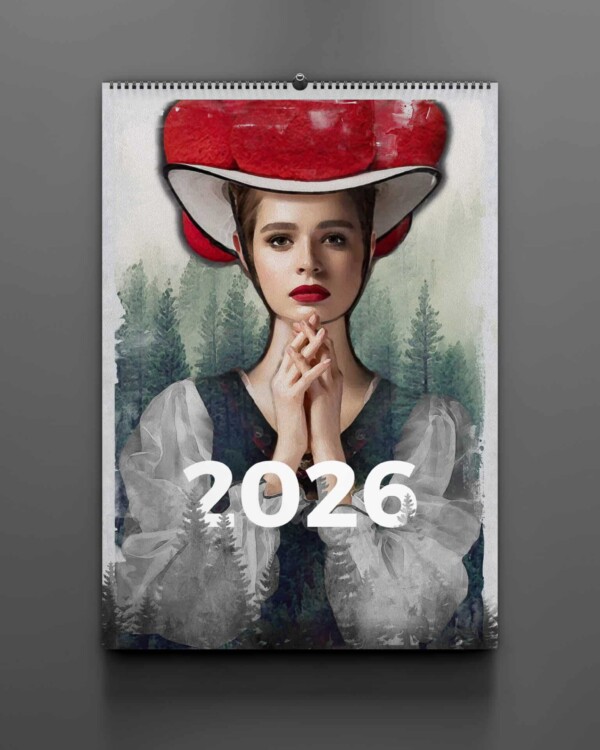 Limitierte Kunst zum Blättern: Mein handsignierter Schwarzwald-Kalender 2026 (nur 99 Exemplare!)