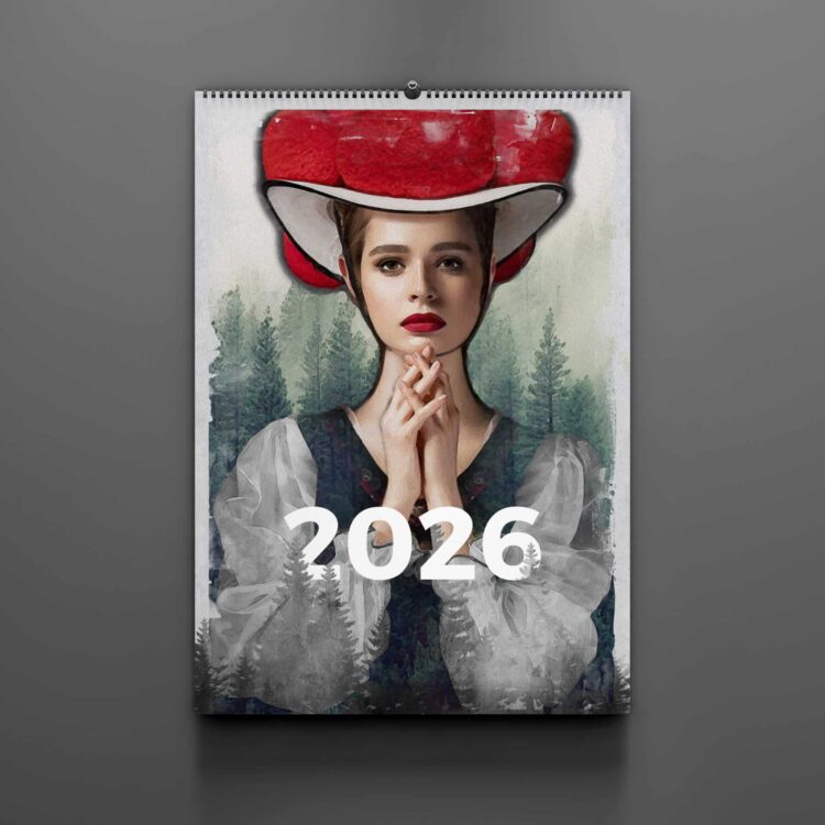 Limitierte Kunst zum Blättern: Mein handsignierter Schwarzwald-Kalender 2026 (nur 99 Exemplare!)